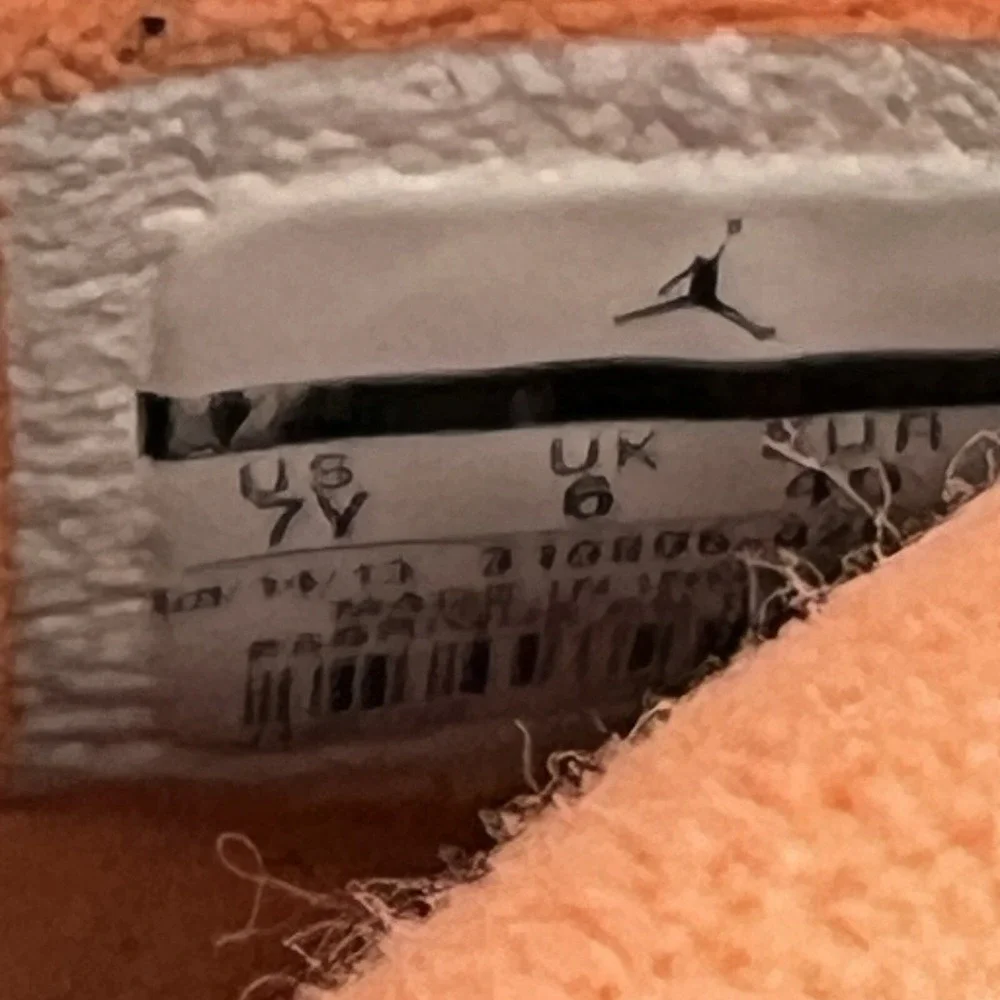 AIR JORDAN 10 RETRO Youth Size‎ 7 BOBCATS KD 310806-026 WOLF GREY ORANGE BLUE